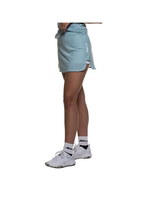 Falda Siux Honeycomb Turquesa Mujer | Ofertas de pádel